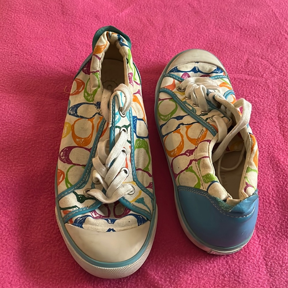 Multi color Coach Sneakers